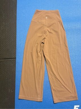 lululemon athletica Brown Wide-Leg Leggings